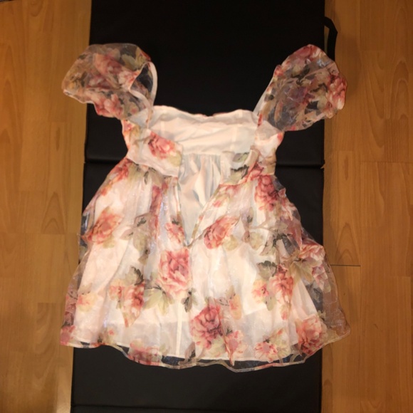 Sugar thrillz coquette babydoll dress sz S - Picture 2 of 7